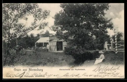 AK Ahrensburg, Waldschenke am Hopfenbach