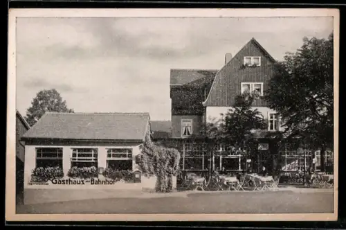 AK Rathen, Gasthaus zum Bahnhof