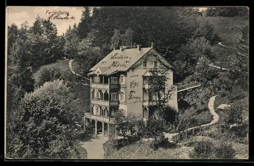 AK Lauenstein im Erzgebirge, Ferienheim