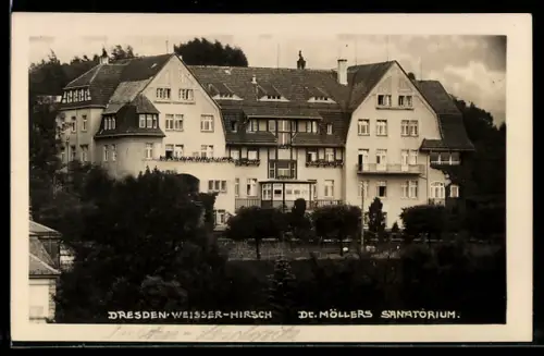 AK Dresden-Weisser-Hirsch, Dr. Möllers Sanatorium