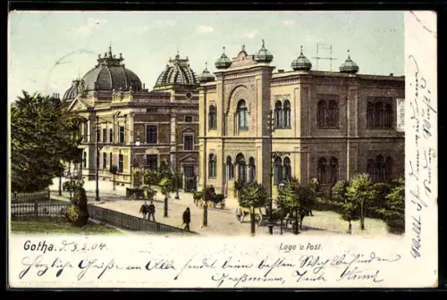AK Gotha, Loge und Post