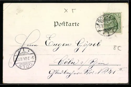 AK Gotha, Loge und Post