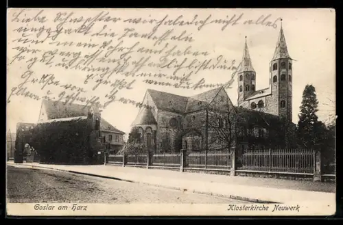 AK Goslar am Harz, Klosterkirche Neuwerk
