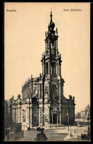 AK Dresden, Katholische Hofkirche