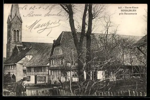 AK Hindlingen, Près Dannemarie