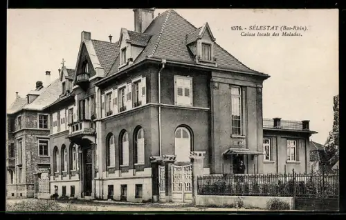 AK Sélestat /Bas-Rhin, Caisse locale des Malades
