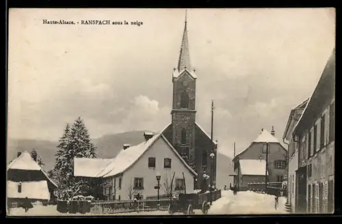 AK Ranspach, Sous la neige