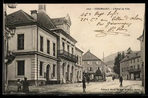 AK Giromagny, L`Hôtel de Ville