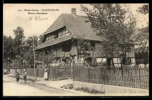 AK Falckwiller, Maison Alsacienne