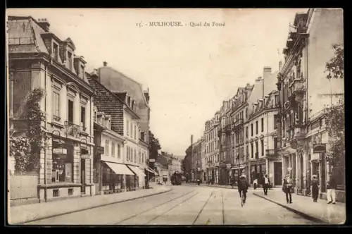 AK Mulhouse, Quai du Fossé