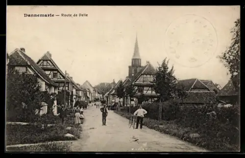 AK Dannemarie, Route de Delle