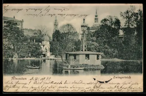 AK Dresden, Zwingerteich