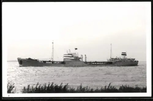 Fotografie Sowjetisches Tankschiff Klajpeda in Seitenansicht