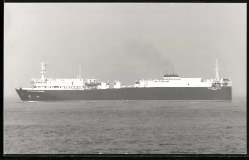 Fotografie Sowjetisches Fährschiff Kompozitor Borodin aus Klajpeda in Fahrt