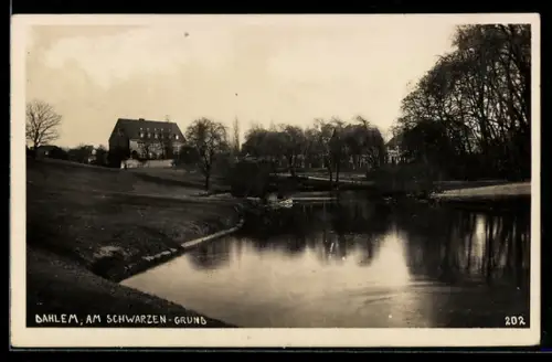 AK Dahlem, Partie am Schwarzen-Grund