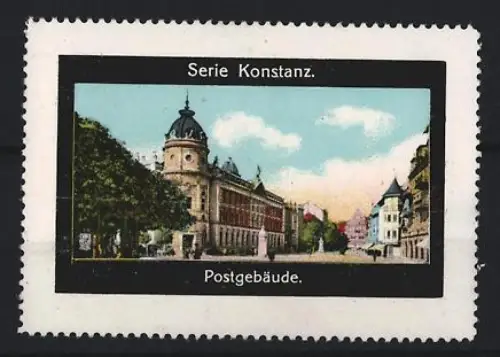Reklamemarke Konstanz, Serie Konstanz, Postgebäude