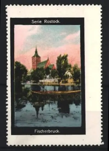 Reklamemarke Rostock, Partie am Fischerbruck