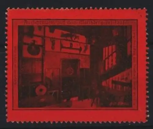 Reklamemarke Lauf, Aussichtsturm auf dem Moritzberg