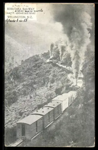 AK Wellington, Rimutaka Railway