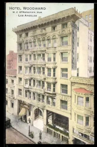 AK Los Angeles, CA, Hotel Woodward