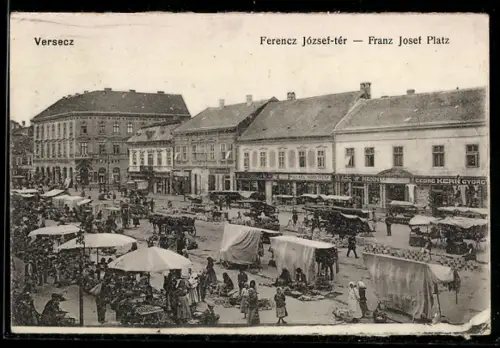 AK Versecz, Ferencz József-tér