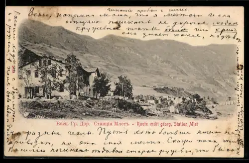 AK Mlet, Route milit. gorce, Station Mlet