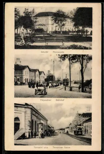 AK Windeck, Sétatér, Pályaudvar, Temerini utca