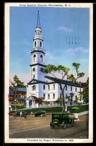 AK Providence, RI, First Baptist Church