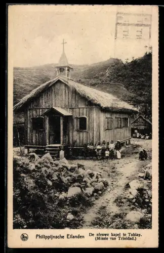 AK Philippinen, De nieuwe kapel te Tublay, Missie van Trinidad