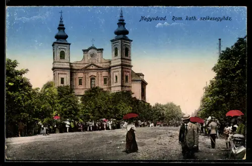 AK Nagyvárad, Rom. kath. székesegyház