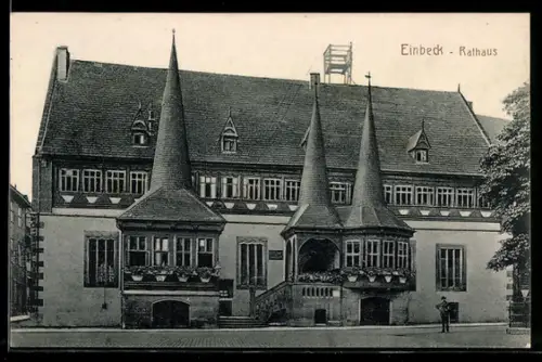 AK Einbeck, Blick auf das Rathaus