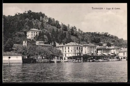 AK Tremezzo, Blick zum Ort