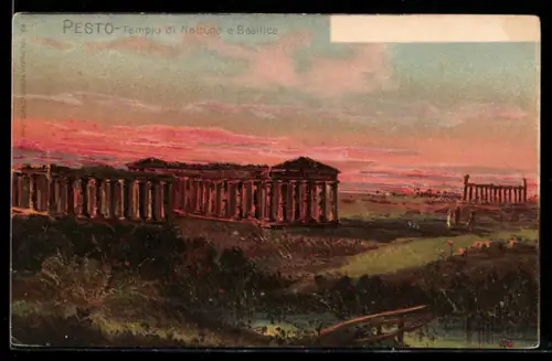 AK Pesto, Templo di Nettuno e Basilica