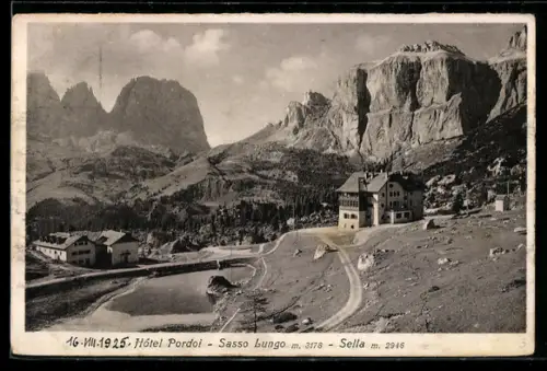 AK Passo Pordoi, Hotel Pordoi, Sassolungo, Sella