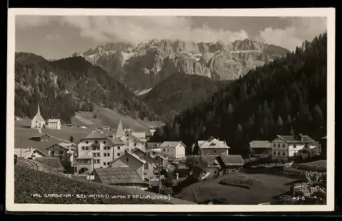 AK Selva /Val Gardena, Selva verso il Sella
