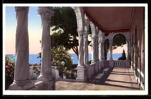 AK Alassio, Ventimiglia, Giardini Villa Mortola