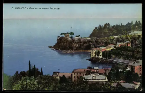 AK San Michele, Panorama verso Ponente