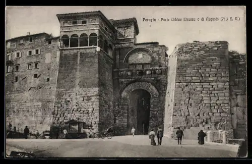 AK Perugia, Porta Urbica Etrusca o di Augusto
