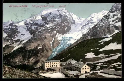 AK Franzenshöhe, Hotel an der Stilfserjochstrasse