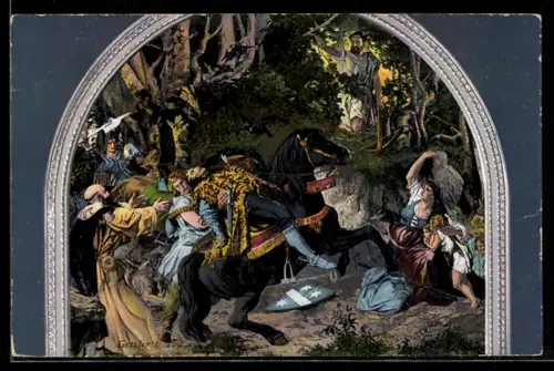 AK Wilhelm Tell, Gessler`s Tod