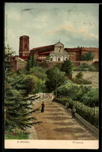 Lithographie Firenze, S. Miniato