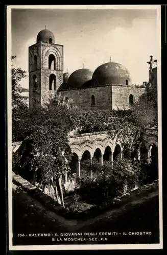 AK Palermo, S. Giovanni degli eremiti, il Chiostro e la Moschea