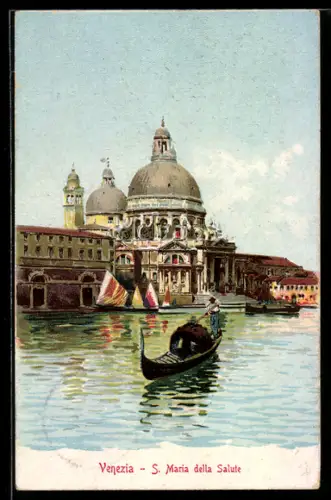 Lithographie Venezia, S. Maria della salute