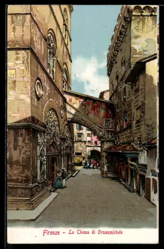 AK Firenze, la Chiesa di Orsanmichele