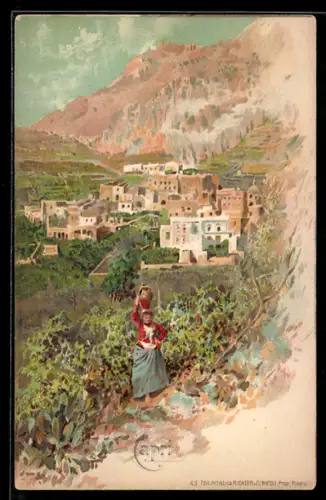 Lithographie Capri, Panorama