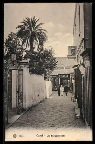 AK Capri, Via Hohenzollern