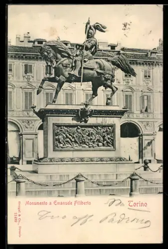 AK Torino, Monumento a Emanuele Filiberto