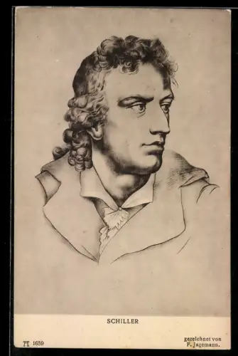 Künstler-AK F. Jagemann: Friedrich Schiller