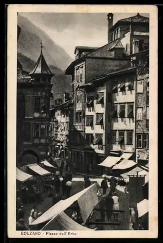 AK Bozen / Bolzano, Piazza delle Erbe