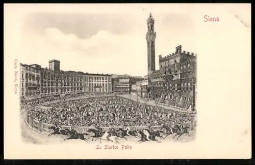 AK Siena, Lo Storico Palio nella Piazza del Campo